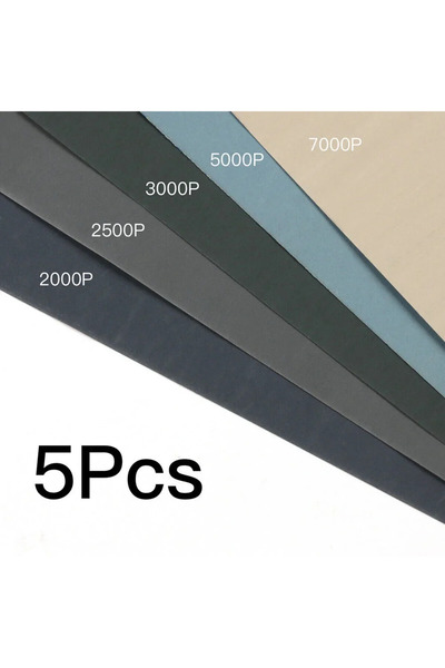 Choice 5 قطعة ورق الصنفرة 2000 2500 3000 5000 7000 مختلط فريك الرمل ورقة المي...