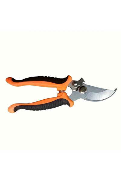 Choice3 مقص تقليم احترافي من الفولاذ المقاوم للصدأ باللون البرتقالي، مناسب لأ...