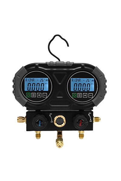 Choice مبردات سوداء 6000 كيلو باسكال، مقياس ضغط رقمي متعدد المنافذ، معدل تحدي...