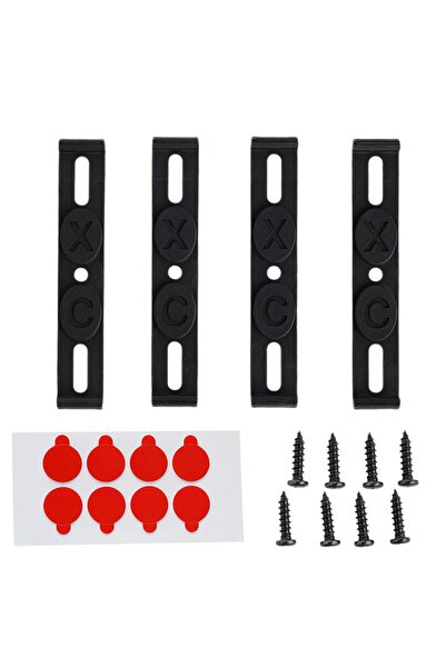 Choice A Frameless License Plate Mount 4PCS Weather-Proof License Plate Brack...