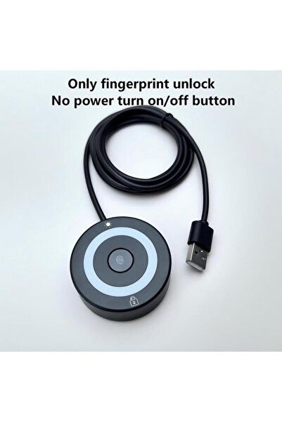 Choice1 Black2 For Windows 10 11 Hello Biometric Fingerprint Login USB Reader...