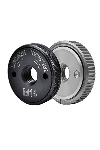 Choice3 طقم صواميل شفة داخلية وخارجية لجلاخة الزاوية M14، قطعتان، صواميل قفل ...