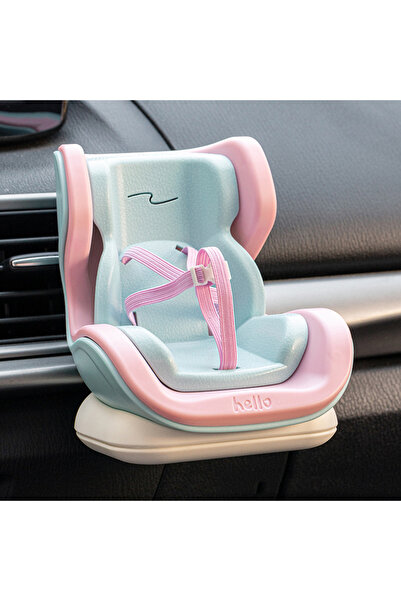 Choice مقعد أمان للسيارة من لابوبو، باللونين الوردي والأزرق، كرسي كرتوني، نمو...