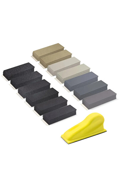 Choice 131 pcs 3.5 x 1 inch Mini Detail Sandpaper Assorted 60/100/240/800/200...