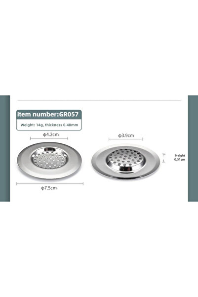 Choice مصفاة حوض المطبخ الجديدة GR057، فلتر شبكي لمنع الانسداد، ملحق مطبخ من ...