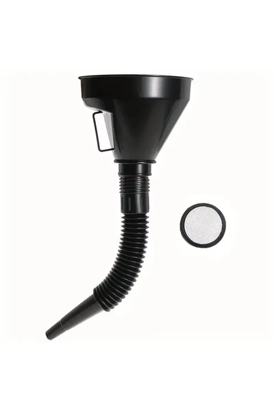 Choice black 1 Pc Multi Functional Flexible Automotive Fuel Funnel: Spill-Pro...