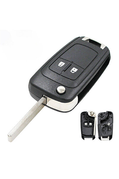 Choice غطاء مفتاح قابل للطي بزرين لسيارات أوبل، آدم، أسترا J، كاسكيد، كورسا E...