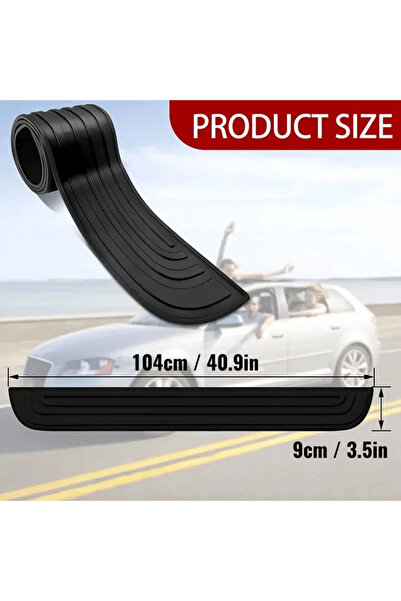 Choice واقي عتبة باب صندوق السيارة المضاد للخدش بطول 104 سم، واقي مصد خلفي عا...