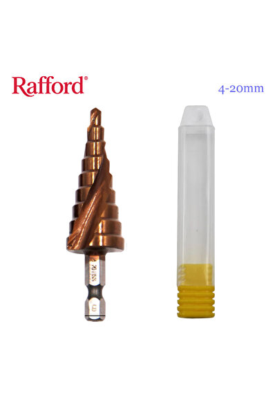 Choice مثقاب حلزوني سداسي الشكل، قطعة واحدة، 4-20 مم، M35، يحتوي على أزرق بلو...