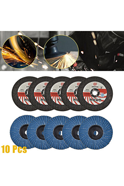 Choice ١٠ قطع من أقراص القطع الصغيرة الدائرية المصنوعة من الراتنج بقطر ٧٥ مم،...