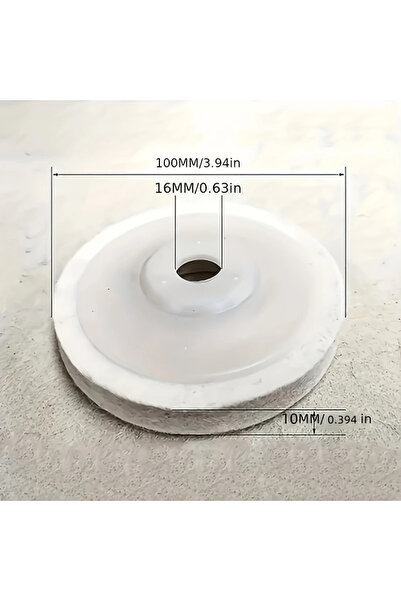 Choice 1pc Mirror Polishing Discs - Angle Grinder Grinding Stainless Steel Wo...