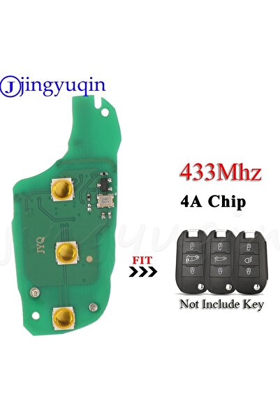 Choice jingyuqin 3Buttons Remote Car Key Circuit Board Fob 433.92MHZ FSK 4A C...