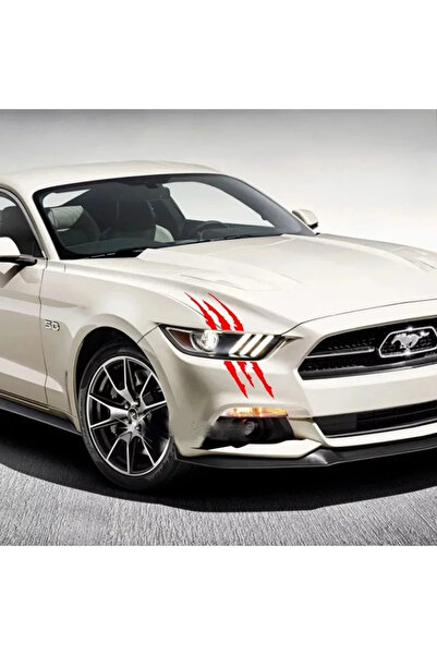 Choice Red 1PC 40x12cm Ghost Claw Scratch Sticker Dazzling Car Stickers Art D...