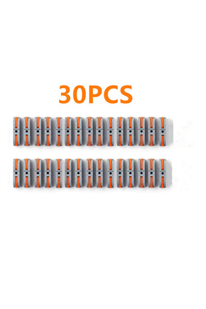 Choice 30PCS 20/30/40 Pieces Lever Wire Connector for Quick Connection 28-12 ...