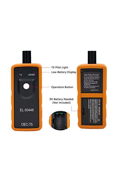 Choice مستشعر كشف ضغط إطارات السيارات EL-50448 OEC-T5 نظام مراقبة ضغط الإطارا...