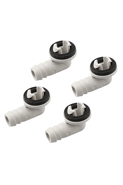 Choice 4 قطع من وصلات تصريف مكيف الهواء، خرطوم تصريف مكيف الهواء، طقم حلقات ب...