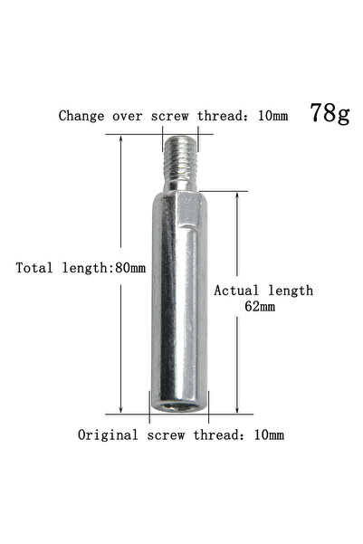 Choice قطعة واحدة من قضيب التمديد لطاحونة الزاوية، قضيب توصيل متعدد الوظائف، ...