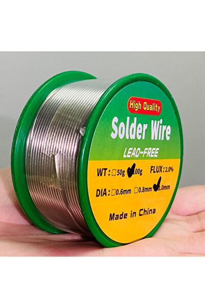 Choice5 سلك لحام خالٍ من الرصاص، ذو نقطة انصهار منخفضة، بوزن 20 غرام، قطر 0.8...
