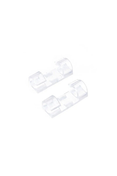 Choice 20 مشبك كابلات صغير شفاف، 20 قطعة، منظم كابلات ذاتي اللصق، حامل أسلاك،...