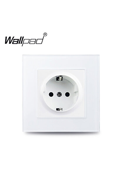 Choice EU Gold EU Socket Wallpad 16A EU Socket White / Black / Grey / Gold Gl...
