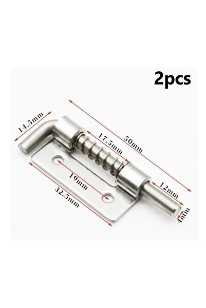 Choice1 يسار قطعتين من دبابيس مزلاج زنبركية، مصنوعة من الفولاذ المقاوم للصدأ ...