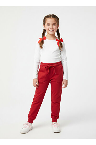 OBJE Girl's Watermelon Two Thread Long Bottom