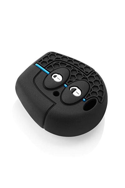 Choice1 Blue Silicone Car Key Case Cover For Skoda tavia 1 For VW Fox For Sea...