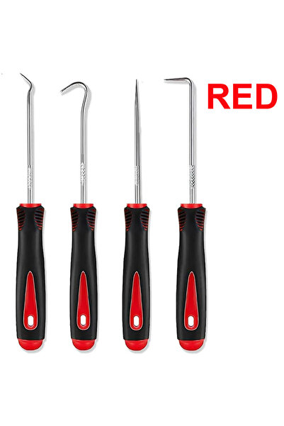 Choice مجموعة مفكات براغي مانع تسرب زيت السيارة (4 قطع، إصدار أحمر)