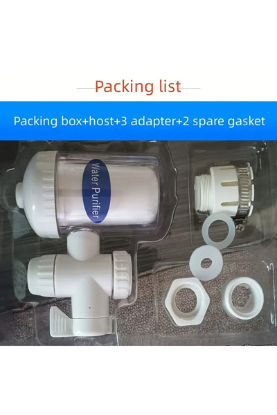 Choice صنبور مطبخ قابل للتنظيف والاستبدال، مزود بنظام ترشيح خماسي المراحل، وق...