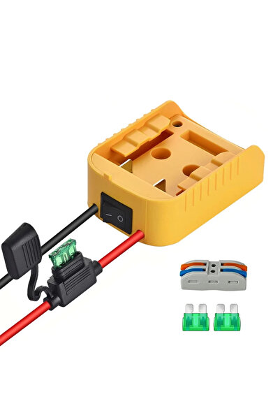 Choice 1pcs Power Wheels Adapter for Dewalt 18V/20V Lithium Battery DIY Batte...
