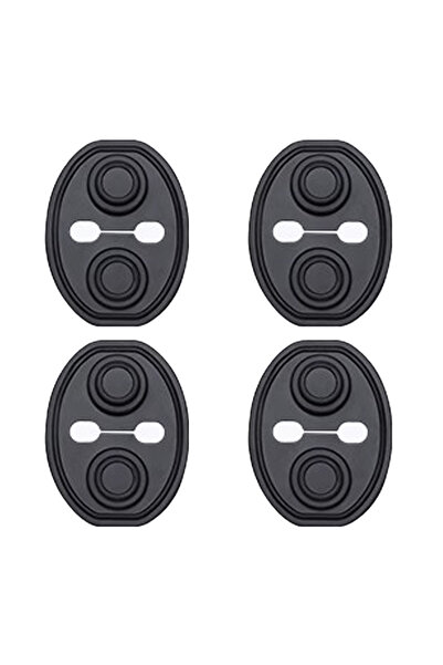 Choice 4 قطع من أغطية حماية أقفال أبواب السيارة من SEAMETAL، مزودة بوسادة سيل...