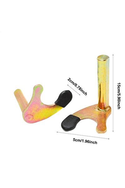 Choice خطافات حامل دراجة نارية على شكل حرف U، ملحقات حامل دراجة نارية على شكل...