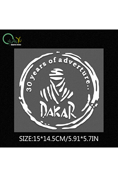 Choice ملصق سيارة عاكس T031A2؛ ملصق سيارة شخصي لرحلة مغامرة داكار؛ ملصق خزان ...