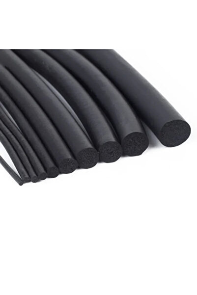 Choice10 شريط مانع للتسرب من مادة EPDM، قطر 5 مم، طول 5 أمتار، أسود، متوفر بأ...