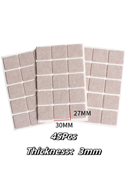 Choice مجموعة A-Square - 45 قطعة - 3-128 قطعة من وسادات أرجل الكراسي المصنوعة...