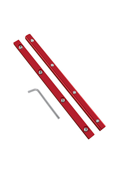 Choice طقم موصلات سكة توجيه منشار المسار الأحمر لماكيتا وفيستول - يتضمن براغي...