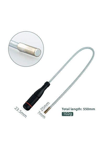 Choice Flexible Type Flexible Magnetic Pickup Tool Metal Foldable Pick Up Too...