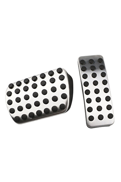 Choice1 AT Stainless Steel Car Pedal Pads Cover for Mercedes Benz A B CLA GLA...
