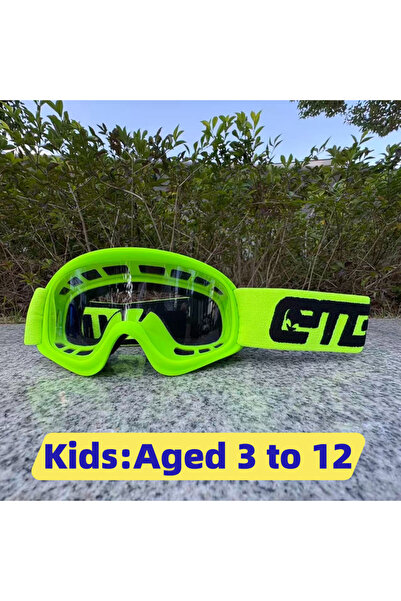 Choice Aged 3 to 12 Children's bicycle glasses and motorcycle helmet glasses,...