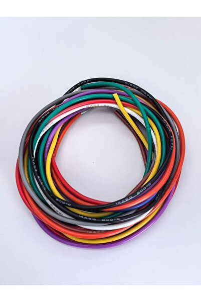 choice2 سلك 20 AWG، طول 3 أمتار لكل لون، 10 ألوان، 10 أقدام من كل لون، أسلاك ...