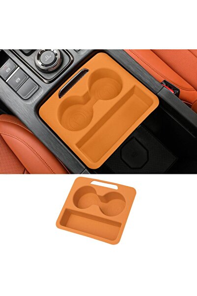 Choice صندوق تخزين مسند الذراع، حامل أكواب داخلي من السيليكون لسيارة هافال H9...