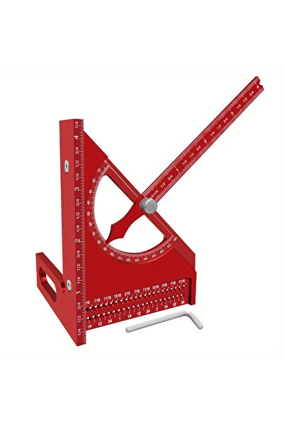 Choice منقلة نجارة ثلاثية الأبعاد قابلة للتعديل باللون الأحمر، مقاس بوصة واحد...