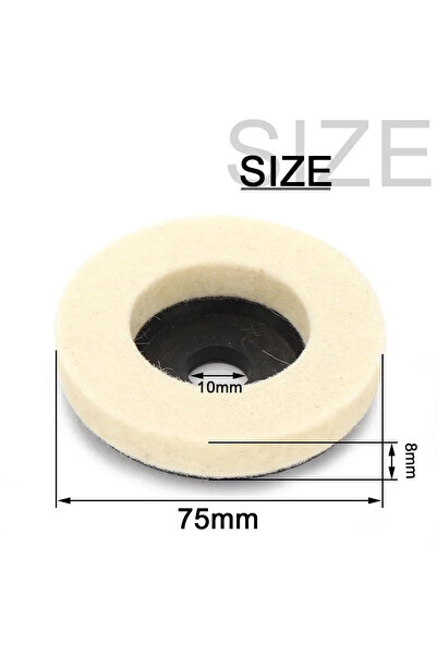 Choice 3inch 50mm/75mm Wool Polishing Wheel Polishing Pads Angle Grinder Whee...