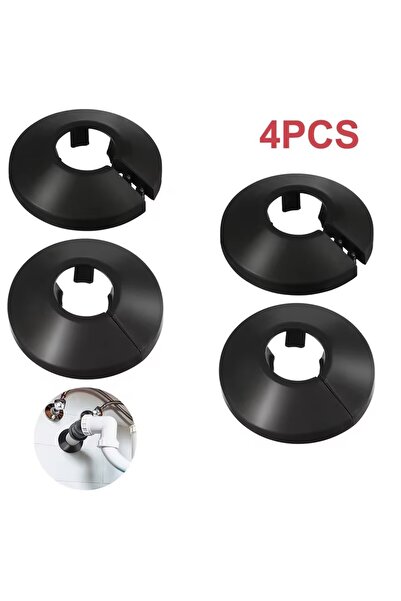 Choice غطاء أنبوب رادياتير أسود مكون من 4 قطع، مقاس 15 مم، غطاء صمام مثلث الش...