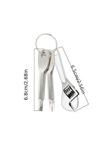 Choice 3pcs Silver 3-piece mini portable screwdriver set, multifunctional min...