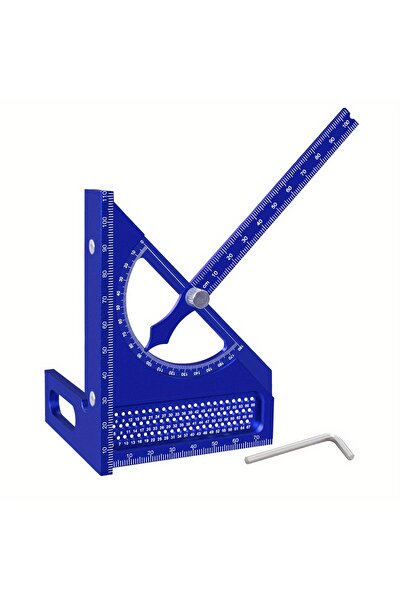 Choice منقلة نجارة ثلاثية الأبعاد قابلة للتعديل باللون الأزرق، مزودة بدليل تع...