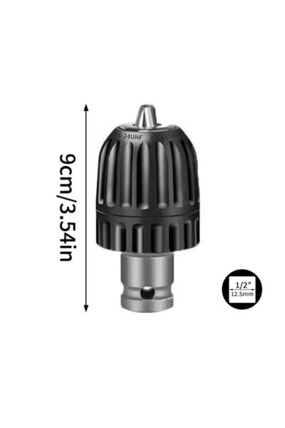 Choice Enhanced version 1/2 20UNF Drill Chuck 1/2 Chuck Adapter 2-16mm Capaci...