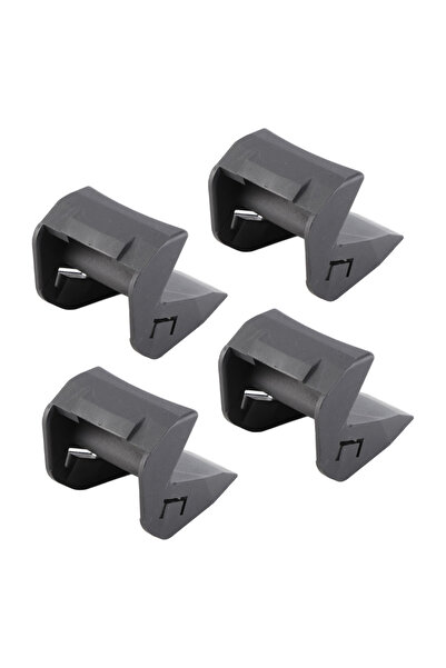 Choice واقيات فك سوداء مكونة من 4 قطع ST4027645، أغطية واقية لمشبك تغيير الإط...