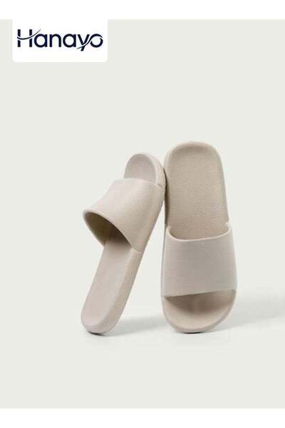 Generic Slipper Indoor Open Toe EVA Slippers Quiet Household Bathroom Shower ...