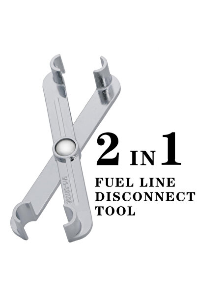 Choice Silver Car Fuel Line 3/8'' 5/16'' Scissor Type Quick Disconnect Tool S...